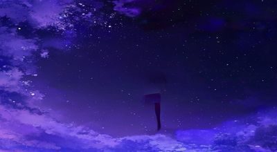 上原亚衣引退周年纪念专题图，深紫夜空背景下的演艺生涯回顾视觉设计